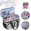 BAFASO Large Sewing Organizer Bag with an Individual Pouch and
