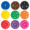 EAI Education Double-Sided Fraction/Decimal Circles - Set of 51