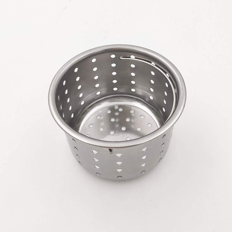 GZILA Kitchen Sink Drain Basket Only, 3-inch Basket for Kitchen