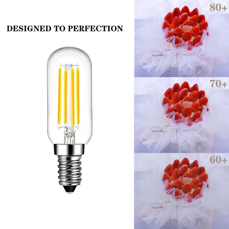 SHUWDKAR E14 LED Bulb European Base 4000K, 40 Watt Equivalent