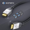 Sonero Premium Active High Speed HDMI Cable with Ethernet, 7.50