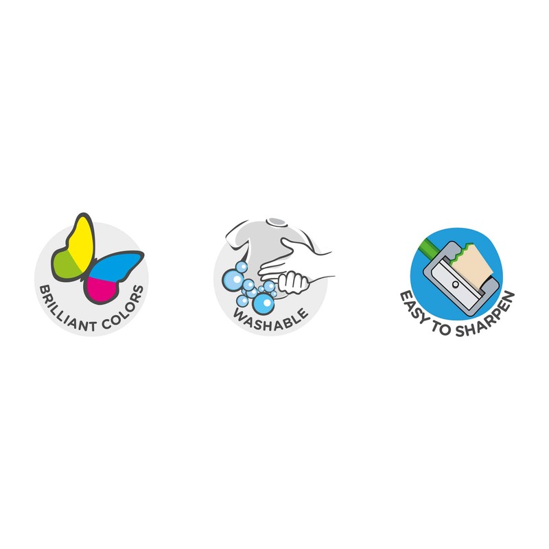 Carioca Joy Fine with 30 Crayons (a35000030)