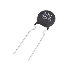 sourcing map NTC Thermistor Resistors 5D-11 4A 5 Ohm Inrush Current Limiter Temperature Sensors Pack of 20