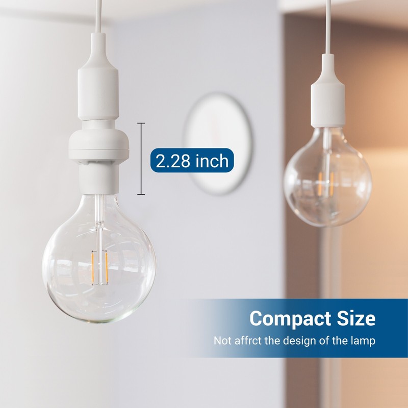 DEWENWILS Remote Control Light Bulb Socket Wireless Wall Light Switch