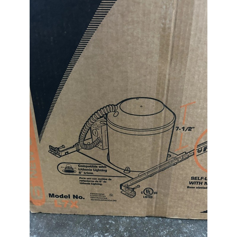 AH LIGHTING 6" Inch New Construction Recessed Can Light Housing
