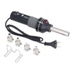 6Pcs Hot Air Gun LCD Digital Display Adjustable Portable Heating