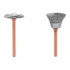 Ryobi RAR202-2 Carbon Steel Wire Brush 2pc Set 13mm &