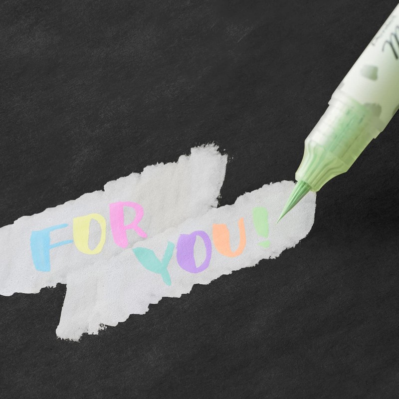 Pentel Milky Brush Pastel Blue