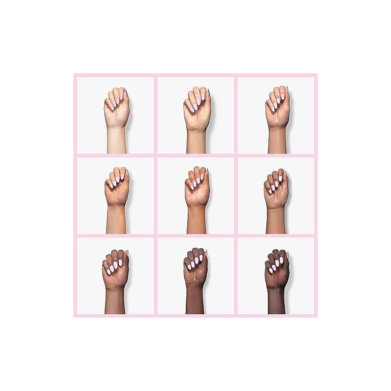 GAOY- Esmalte de uñas en gel rosa bebé, 16 ml,
