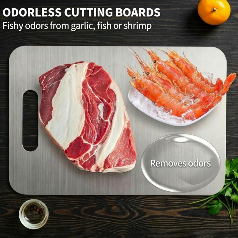 Titanium Cutting Board - 2026 New 100% Pure Titanium Cutting
