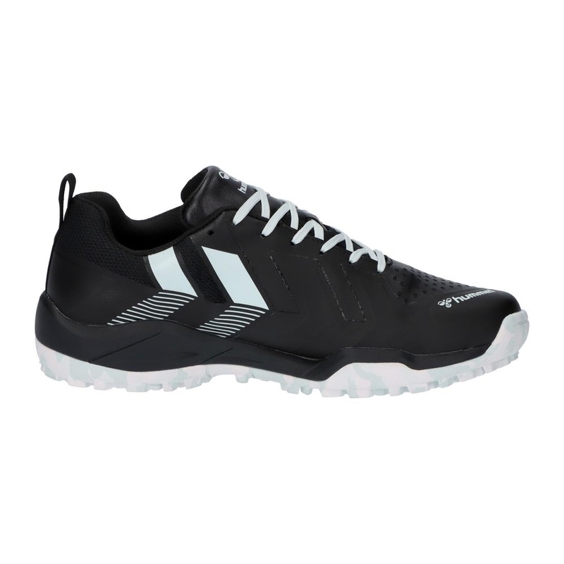 Hummel Handball Shoes, Grand Fly 5, Black x Light Blue