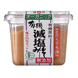 Maruman Organic Reduced Salt Miso, 17.6 oz (500 g)