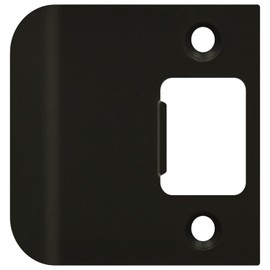 "Nuk3y SP225 Extended Lip Strike Plate (2-1/4"" x 2-1/4"", Oil Rubbed Bronze)"