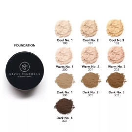 Young Living Essential Oils Foundation Powder Dark 2- Savvy Minerals by Young Living