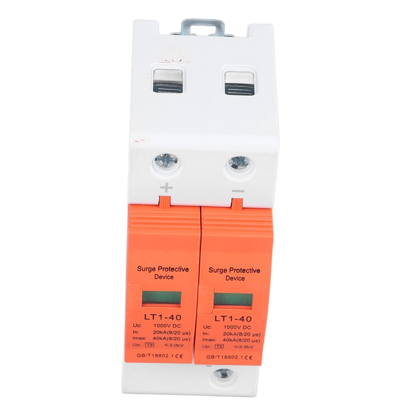 Surge Protective Device 1000V DC Photovoltaic 2P Protector Overcurrent Overvoltage