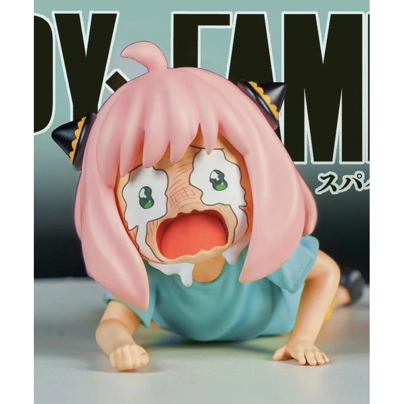 XESAGSNV SPY × FAMILY, Anya Forger, Crying and Falling Statue,