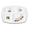 Kanto Plastic Industries Miffy Square Lunch Plate, Length 11.0 inches
