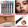 White Eyeshadow Stick, Cream Eyeshadow Stick Pencil, High Pigment Waterproof