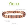 Copper Magnetic Anklets 26cm/12mm, Ankle Bracelets, Nice &Trendy, Gift for