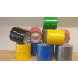 6X Rolls Gaffer Duct Cloth Tape Assorted Colours 48mm x 10m