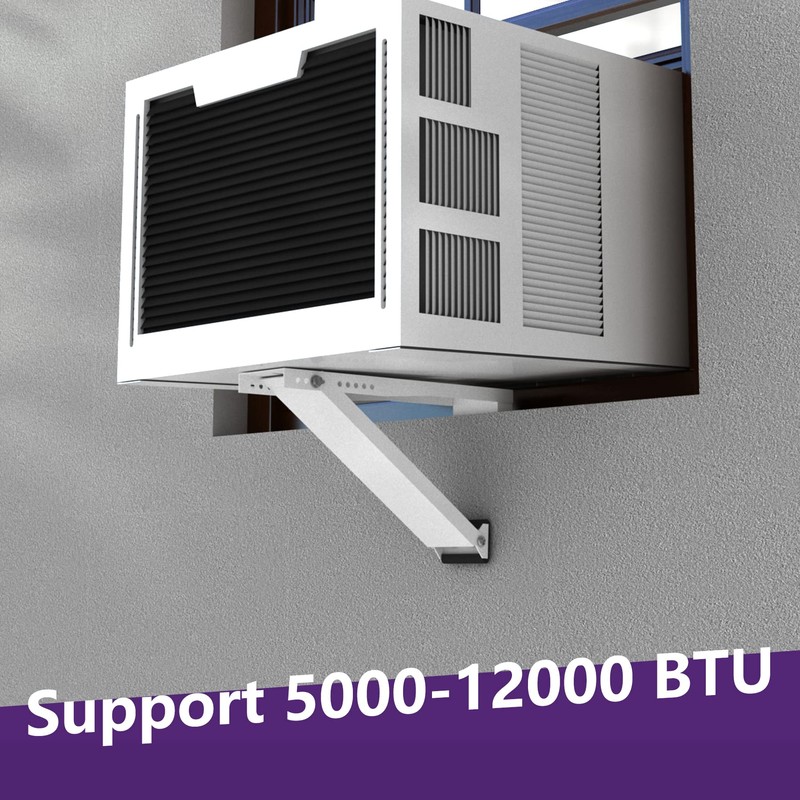 Mxclimate AC Window Air Conditioner Support Bracket,Support Up to 85