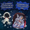 Space Backpack With Personalise Photo Insert Kids Girls Boys Astronaut