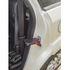 Car Door Step: Foldable Car Door Step Supports Both Feet,