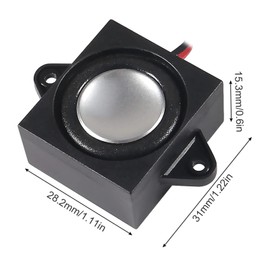 Hutomwua Speaker，3 Watt 8 Ohm Speaker with JST-PH2.0 Interface for Small Electronic Projects Advertising Machines LCD TV Monitors 2pcs