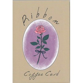 Ribbon Coffee Card Mini | Mame Raino | 32 Cards [Genuine]