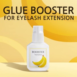 Eyelash Glue Enhancer | Amplifier Booster | Glue Enhancer for Eyelash Extension | Increases the Adhesion of Artificial Eyelashes | by SKY (15 ml) (Sky Booster Banana)