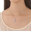 The Kiss TPD9014-40 Stainless Steel Women's Necklace, 15.7 inches (40