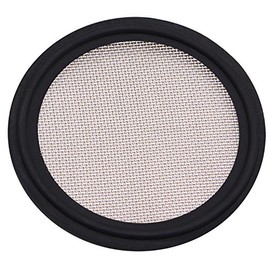 DERNORD 1.5" FKM Sanitary Gasket w/ Stainless Screen - Tri Clamp Clover (40 Mesh)