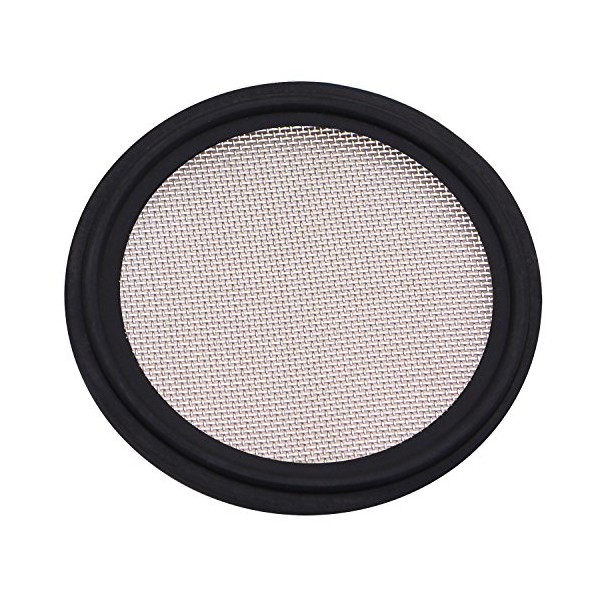 DERNORD 1.5" FKM Sanitary Gasket w/ Stainless Screen - Tri