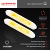 Command Electronics 12V LED Exterior Extruded Porch Light – Surface