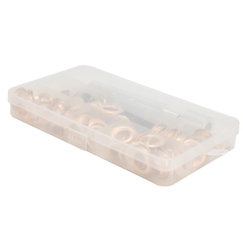 50Pcs Brass Grommet Eyelets Set Sewing Setting Kit with 3