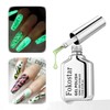 Fokostar Glow in the Dark Nail Gel Polish Translucent Color