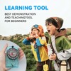 Hiking Survival Compass Set for Kids, Magnetic Navigation Gear, Backpacking