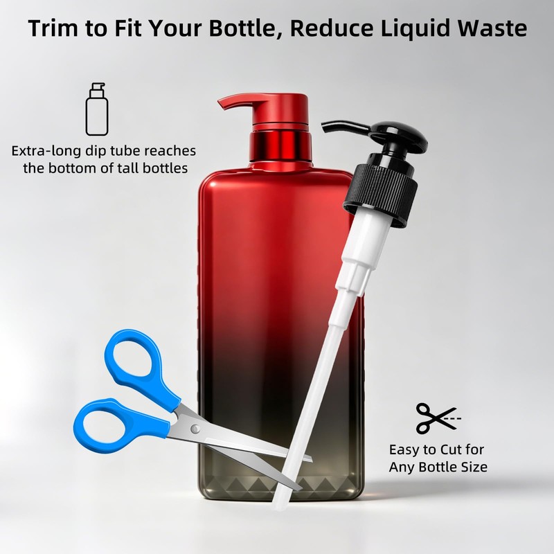 Replacement Pump Compatible with Old Spice Body Wash Bottles, 28-410