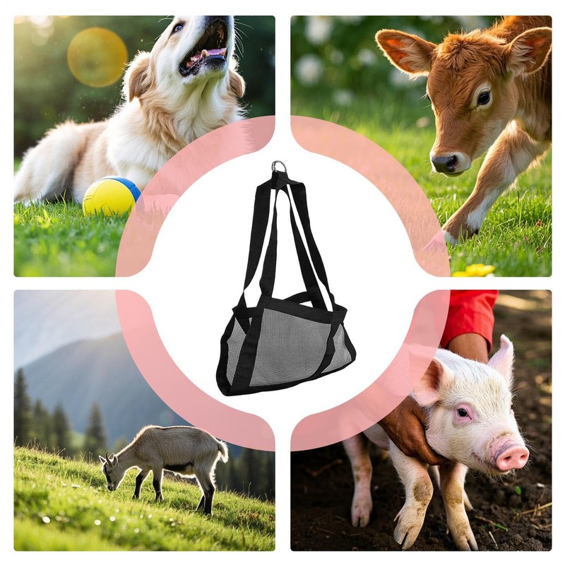 Calf Scale Sling | Nylon Sling for Weighing Small Animals,Comfortable