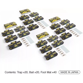 HOY HOY Trap A Roach For Home Bait Glue/Sticky Pest Control Roach Killer 20pk