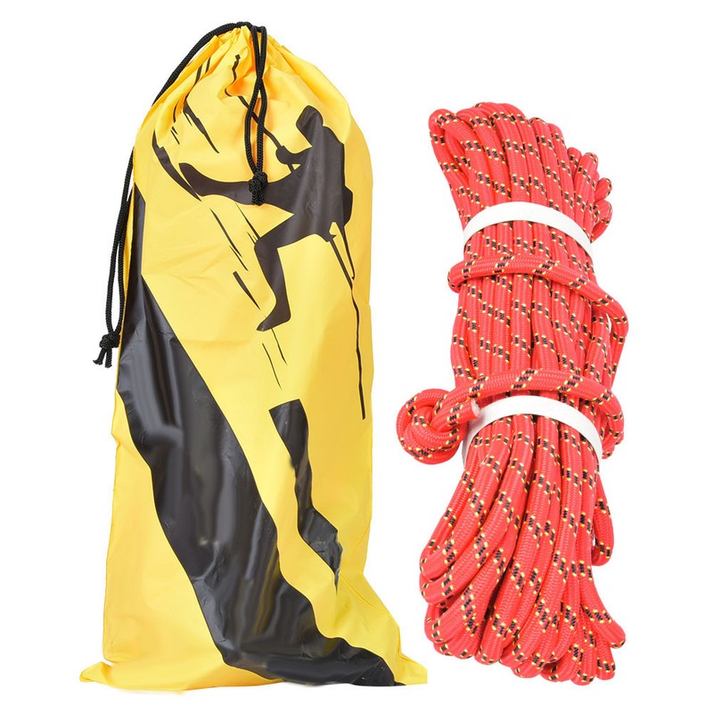 10M/32ft Outdoor Rescue Rock Climbing Rope Safety Escape Rope for