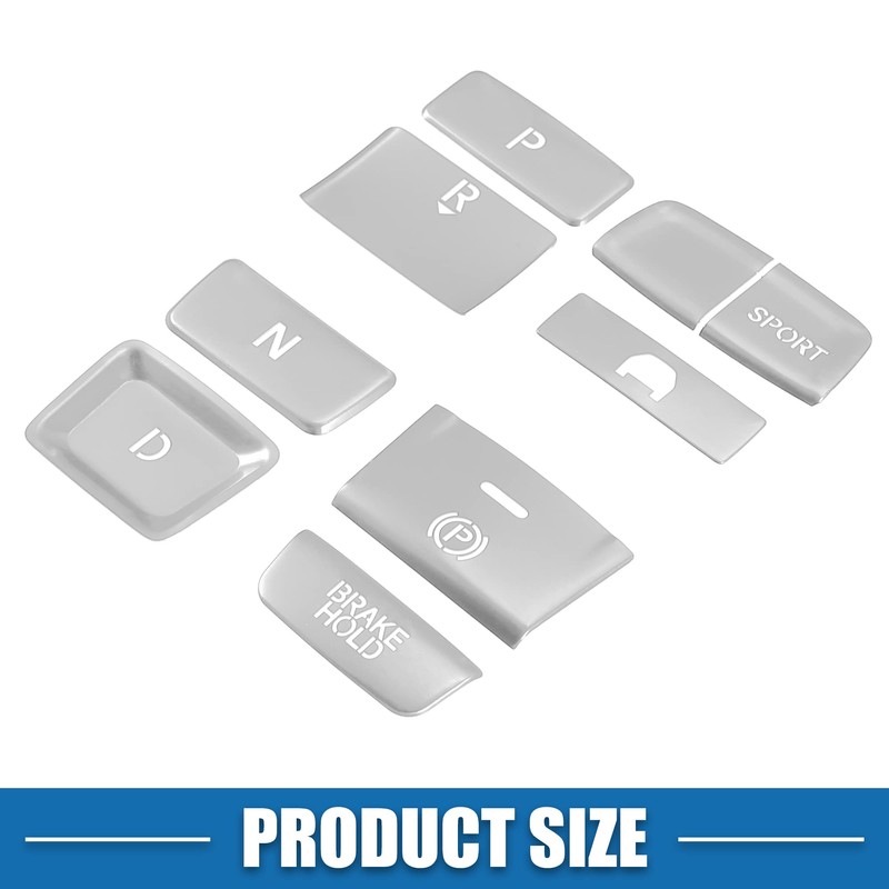 A ABSOPRO Gear Shift Switch Panel Electronic Handbrake Button Cover