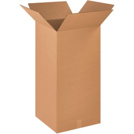 Choice Shipping Supplies 18 x 18 x 36 Corrugated Cardboard Boxes, Tall 18"L x 18"W x 36"H, Pack of 10 | Shipping, Packaging, Moving, Storage Box for Home or Business, Strong Wholesale Bulk Boxes