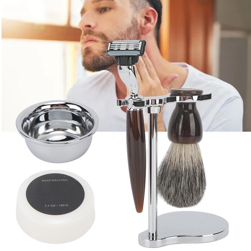 NSXAYIWE Beard Trimming Set for Men, Beard Trimming Set for