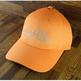 Salt Life Fishing Flex Hat Orange Cap Adult One SIze Fits Most NWT