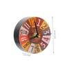 SHOWERORO Retro Fridge Magnets Creative Clock Stickers Vintage Wall Clock