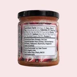 BeeTamer's Strawberries and Cream Raw Creamed Honey - Health and Wellness Natural, Sweet