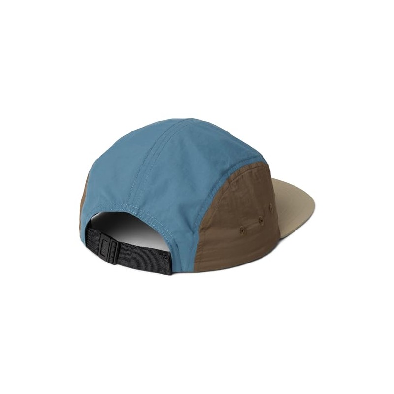 Topo Designs Nylon Camp Hat, Stone Blue Block