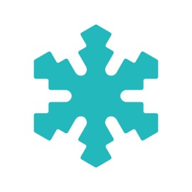 Carl Craft Small Size Craft Paper Punch, Snow (CP-1 snow)