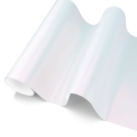 Free Tool Kit Matte Pearl White to Red Car Vinyl Wrap Self Adhesive Sticker Decal Sheet with Air Release Channel 60"x108" (5FTx9FT)